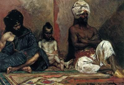 unknow artist Arab or Arabic people and life. Orientalism oil paintings 610 oil painting image